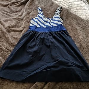 Express A-Line blue pocket Dress 6